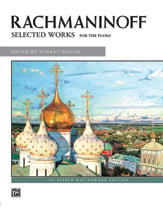 Selected Works-Rachmaninoff piano sheet music cover